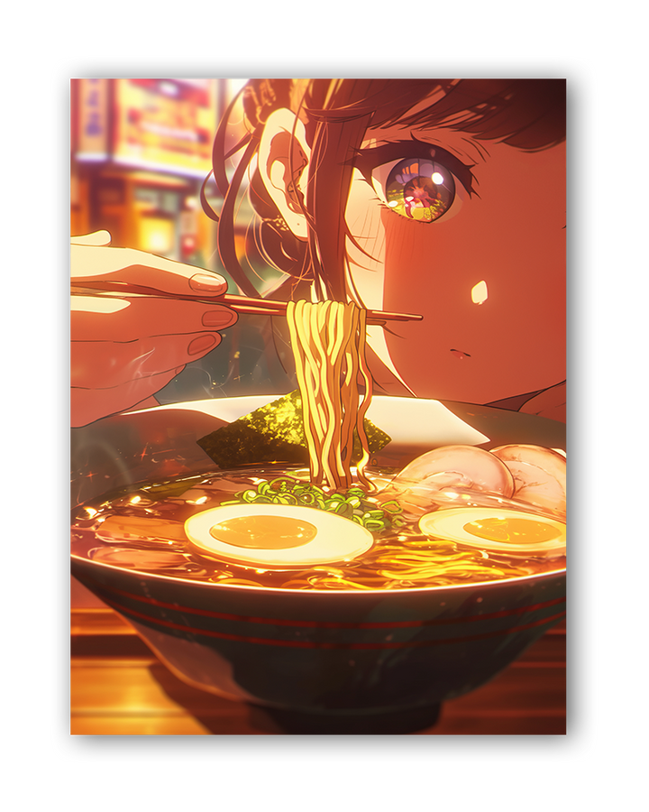 RAMEN LOVE - LED Bilder Folie