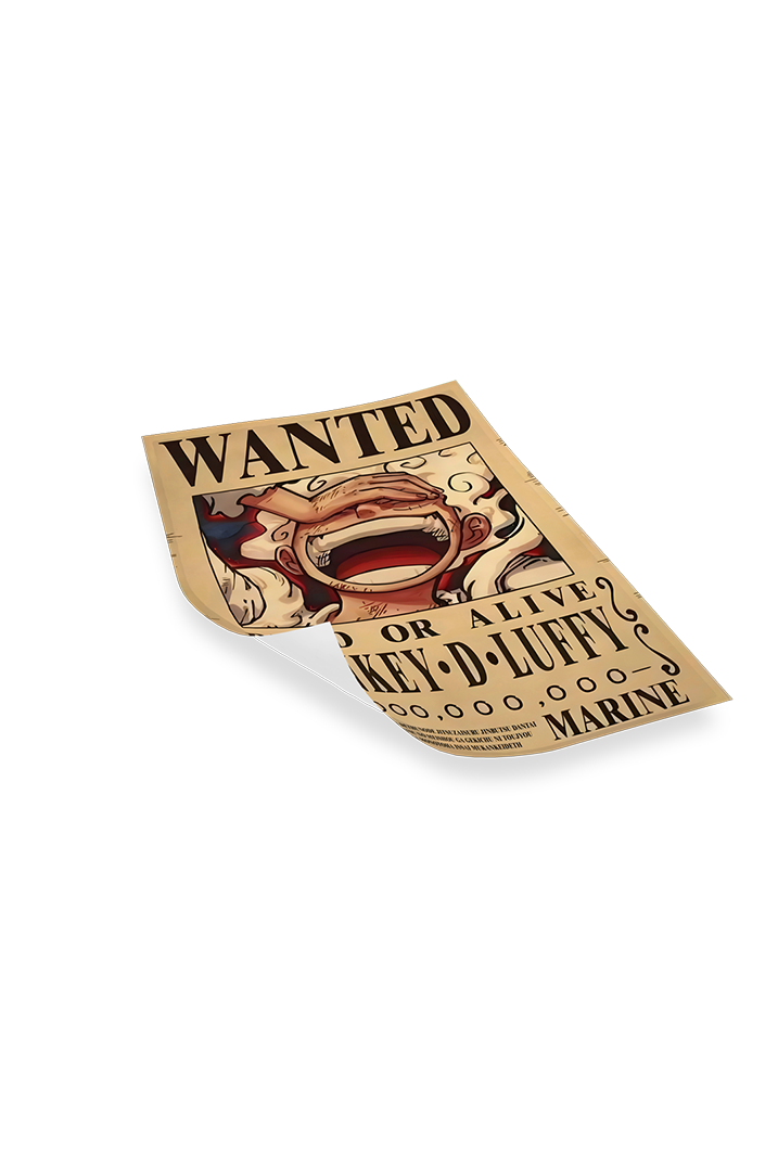 WANTED MONKEY - LED Bilder Folie