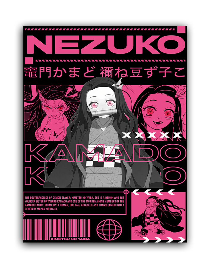 NEZUKO - LED Bilder Folie