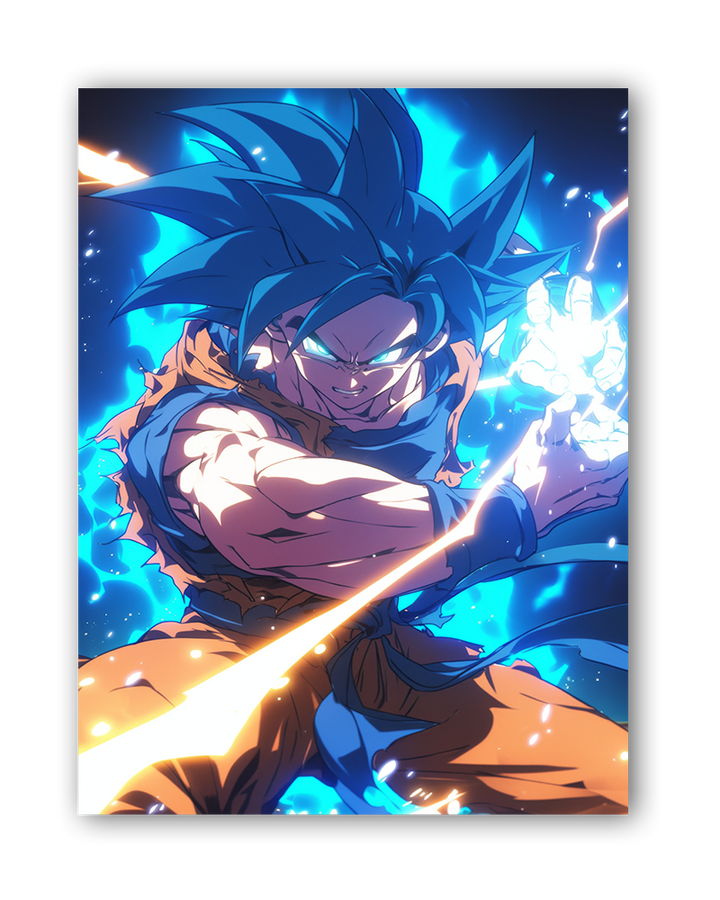 GOKU - LED Bilder Folie