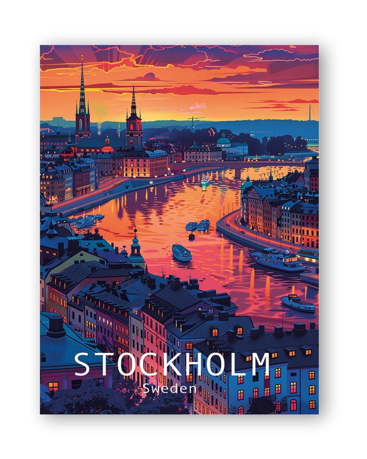 STOCKHOLM - LED Bild Folie