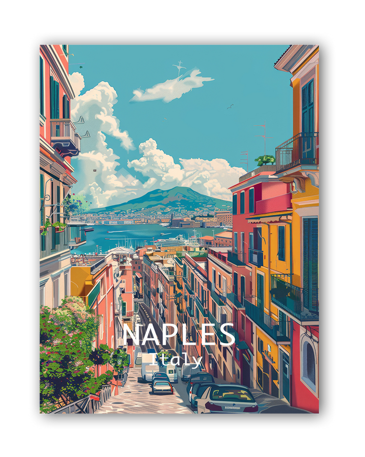 NAPLES - LED Bilder Folie