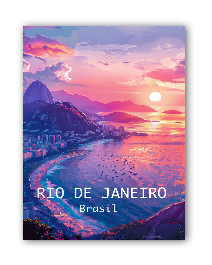 RIO DE JANEIRO - LED Bilder Folie