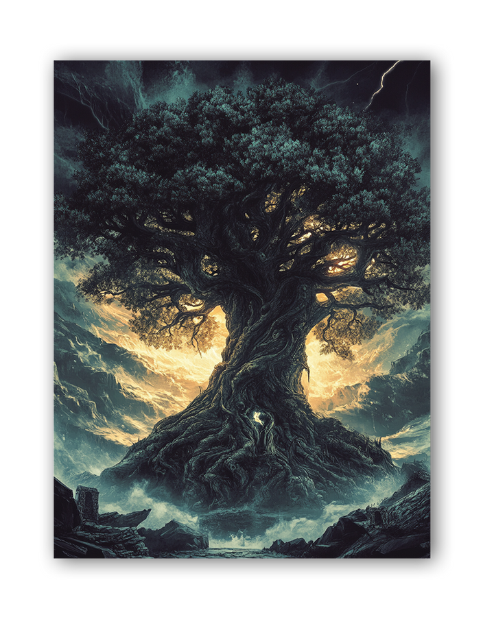 YGGDRASIL - LED Bilder Folie